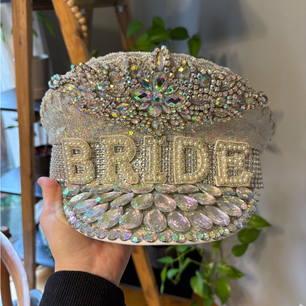 Silver Bride Captains Hat